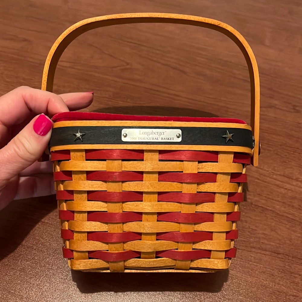 Longaberger 2001 Inaugural Basket